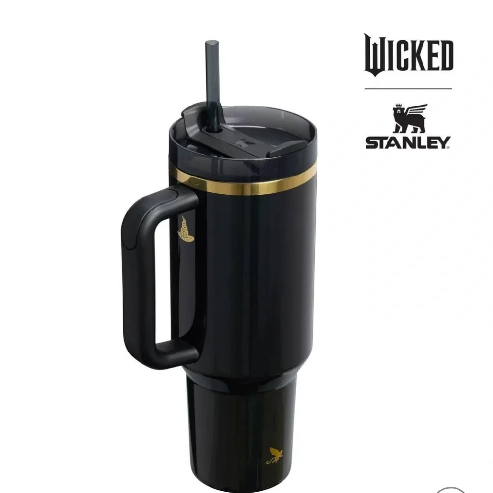 Stanley 40 oz Stainless Steel H2.0 Flowstate Quencher Tumbler Elphaba for Good - Picture 2 of 4